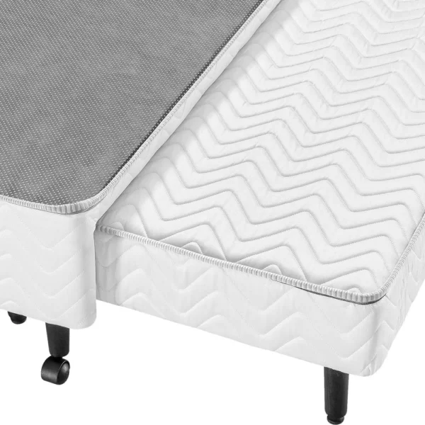 Box com Auxiliar Solteiro Espuma D28 Americanflex 88x188x38cm - Imagem 3