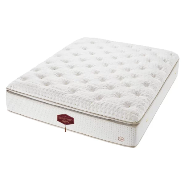 Conjunto Box Super King Molas Ensacadas Americanflex Bravíssimo 193x203x67cm - Imagem 5