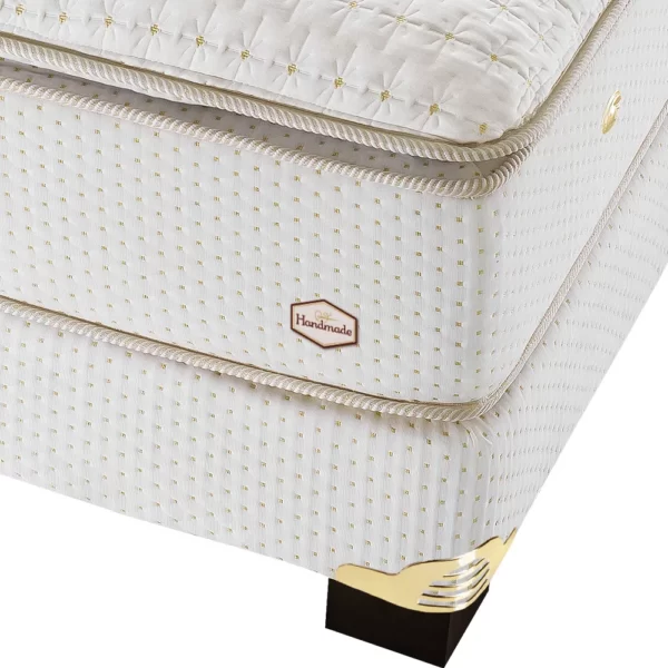 Conjunto Box Super King Molas Ensacadas Americanflex Bravíssimo 193x203x67cm - Imagem 2