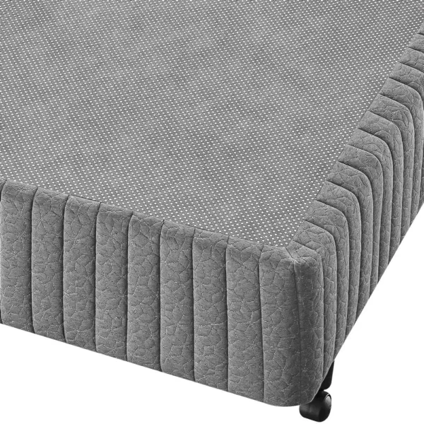 Conjunto Box Super King Molas Ensacadas Americanflex Diamante 193x203x78cm - Imagem 3