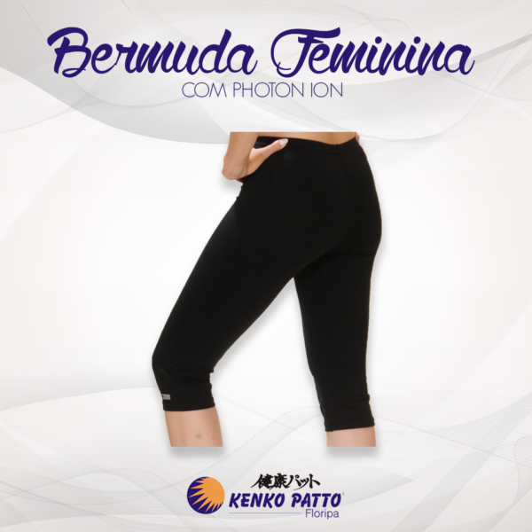 Bermuda Feminina Photon Ion Kenko Patto - Imagem 2